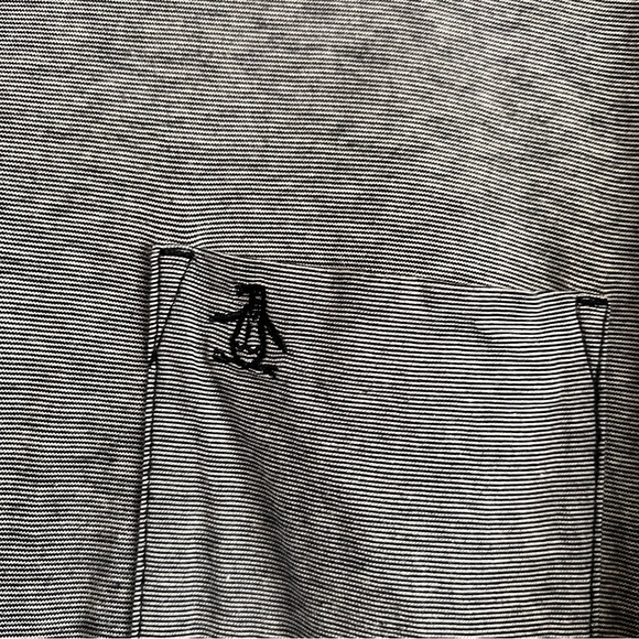 Original Penguin Men’s Short Sleeve Navy Blue One Pocket Tee Shirt Size XXL - Picture 4 of 7